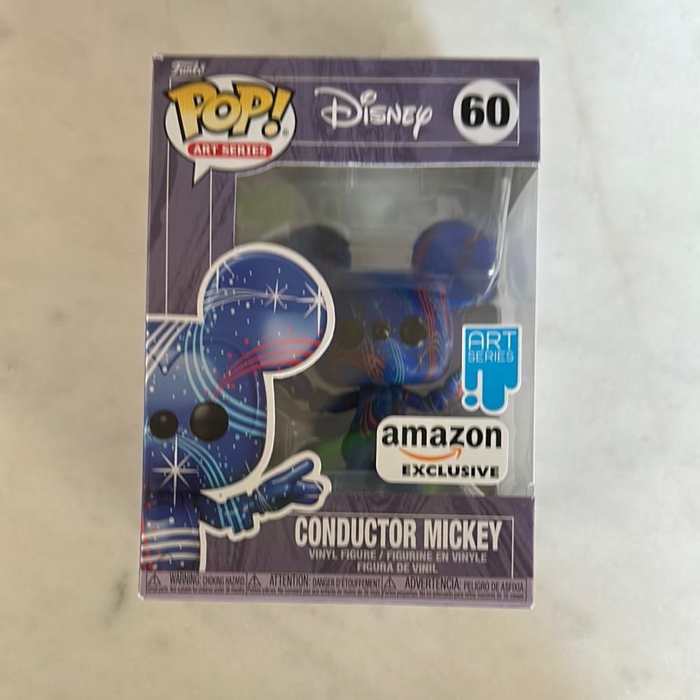 Funko Pop! Conductor Mickey Art Series 60 Amazon Exclusive Vinyl Figure